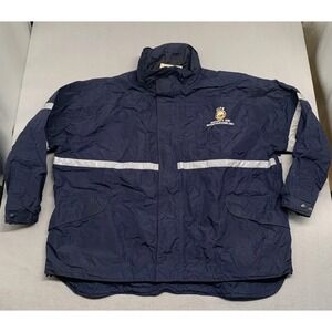 JCPS Security Investigations ALL WEATHER RAIN JACKET 3XL Blue Uniform Kentucky